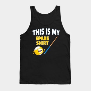 This Is My Spare Billiards Player Tank Top